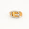 Bague 54 Bague Boucle de Ceinture Diamants 58 Facettes DV0428-2