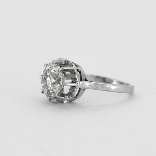 Bague 53 Bague Diamant Collerette 58 Facettes DV0347-1