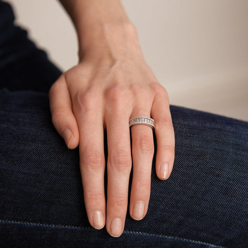 Bague 51 Bague Diamants baguettes 58 Facettes DV0148-1