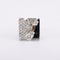 Bague 51 / Blanc/Gris / Or 750‰ Bague Chevalière Diamants 58 Facettes 220581R