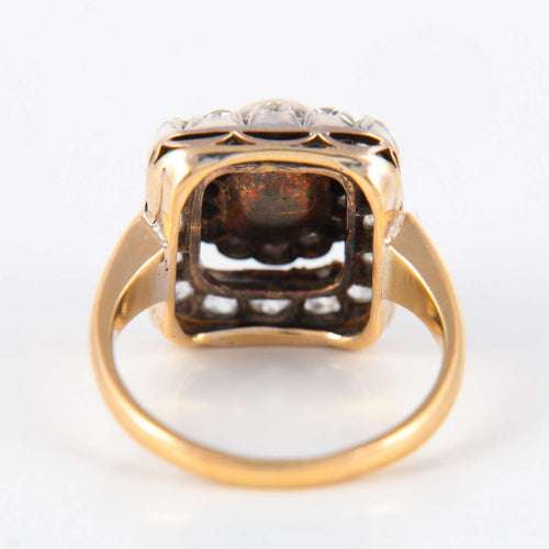 Bague 54 Bague Perle Diamants 58 Facettes 1