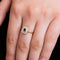 Bague 53.5 Bague Rectangulaire Saphir Diamants 58 Facettes DV0208-1