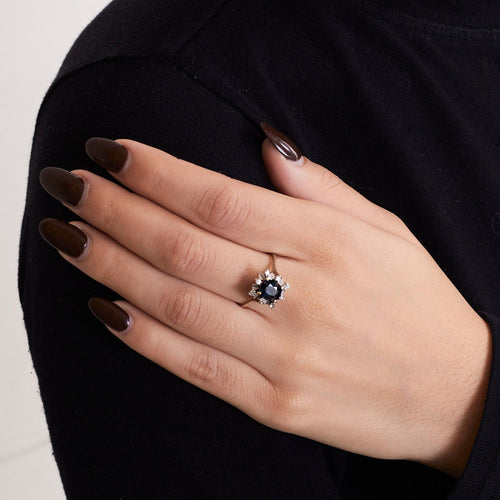 Bague 60 Bague Saphir Diamants 58 Facettes DV0341-1