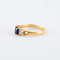 Bague 51 Bague Saphir Ovale Diamants 58 Facettes DV0217-2