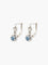Boucles d'oreilles DORMEUSES OR BLANC, SAPHIR ET DIAMANTS 58 Facettes 120048