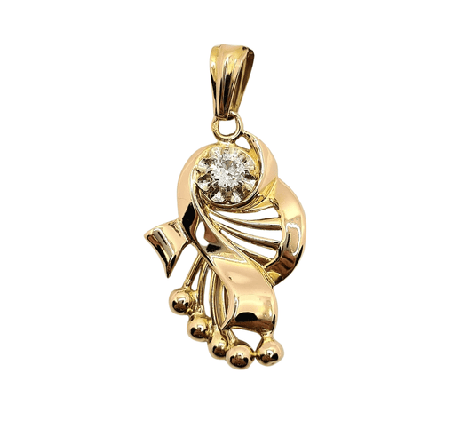 Pendentif Pendentif Or violonné 58 Facettes 385