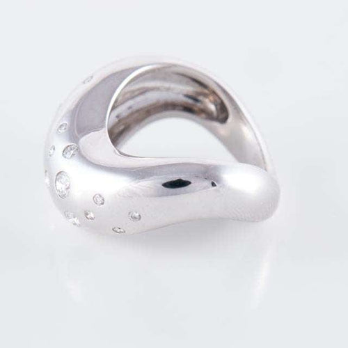 Bague 56 FRED Bague Mouvementée Diamants 58 Facettes HS3086