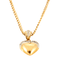 Collier Collier cœur en Or jaune 58 Facettes