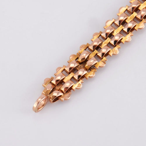 Bracelet Bracelet Tank 2 Ors 58 Facettes