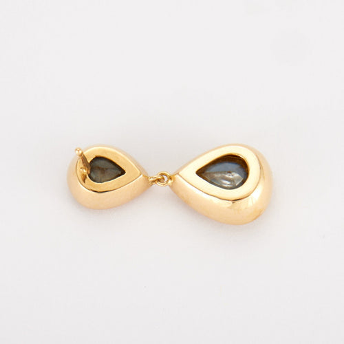 Boucles d'oreilles Boucles d'oreilles Saphirs poire 58 Facettes DV0114-1