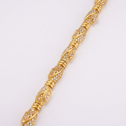 Bracelet Bracelet 10 maillons pavage Diamants 58 Facettes DV0067-1