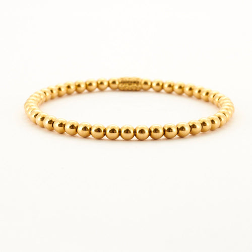 Bracelet Bracelet Billes D'or Jaune 58 Facettes DV0452-3