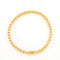 Bracelet Bracelet Billes D'or Jaune 58 Facettes DV0452-3