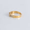 Bague 53 Bague or jaune Diamants ronds et baguettes 58 Facettes FM70