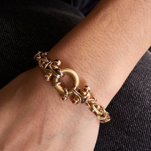 Bracelet Bracelet Maille 3 ors 58 Facettes DV0344-3