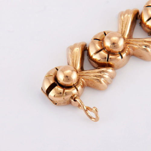 Bracelet Bracelet motif boules et croisillons 58 Facettes DV0004-3