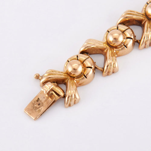 Bracelet Bracelet motif boules et croisillons 58 Facettes DV0004-3