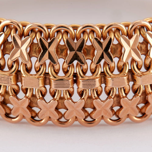 Bracelet Bracelet ruban motif croisillons 58 Facettes DV0003-3