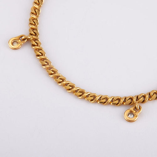 Bracelet Longueur : 18 cm. / Jaune / Or 750 Bracelet pampilles Diamants 58 Facettes 210039R