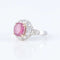 Bague 54 Bague Platine Rubis Diamants 58 Facettes 1