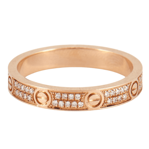 Bague 51 CARTIER - Bague Love 58 Facettes DV0060-1