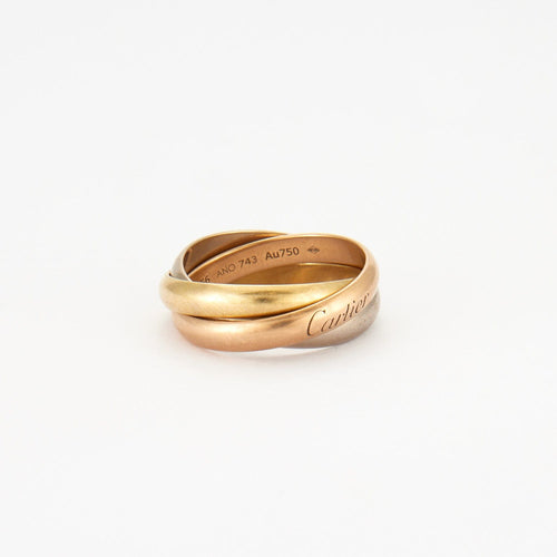 Bague 56 CARTIER - Bague Trinity 58 Facettes DV0152-2