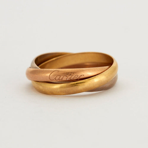 Bague 53 CARTIER - Bague Trinity Petit Modèle 58 Facettes DV0355-1