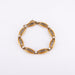 Bracelet Longueur : 17.7 cm / Jaune / Or 750 Bracelet Fin XIXème Or perles et diamants 58 Facettes 190157R