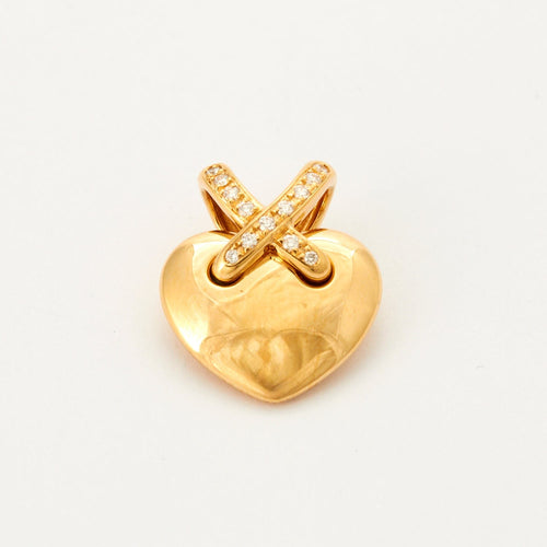 Pendentif CHAUMET - Pendentif Lien Coeur Or Jaune 58 Facettes DV0360-7