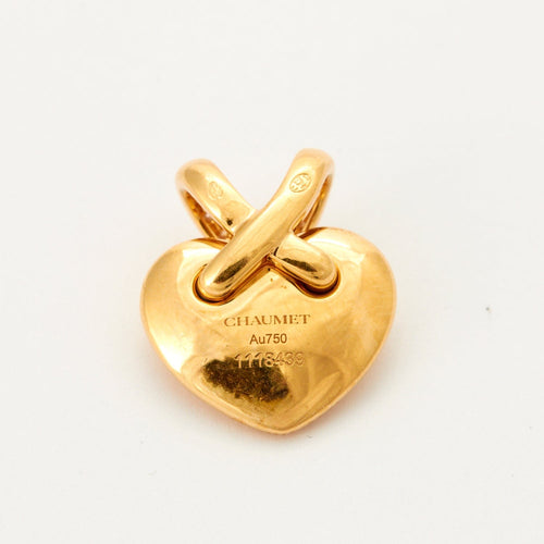 Pendentif CHAUMET - Pendentif Lien Coeur Or Jaune 58 Facettes DV0360-7