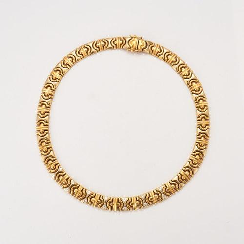 Collier Collier motifs géométriques Diamants 58 Facettes DV0178-1