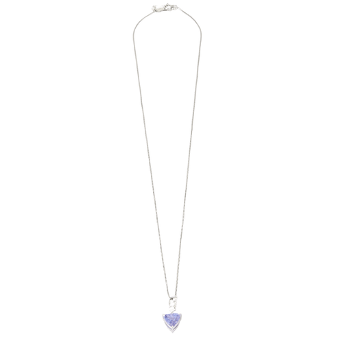 Collier Collier Pendentif Tanzanite Diamants 58 Facettes DV0080-2