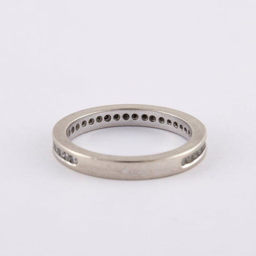 Bague 51 Demi-alliance Diamants 0.60ct 58 Facettes DV0008-2