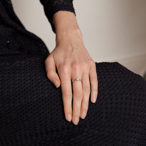 Bague 50 DIDIER GUERIN - Bague solitaire 0.20ct 58 Facettes DV0083-4