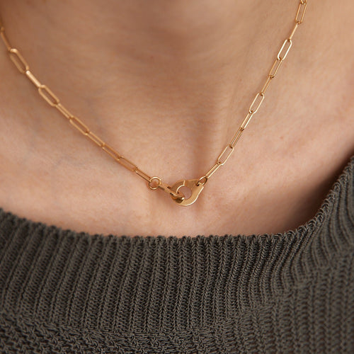 Collier DINH VAN - Collier Menottes Or rose 58 Facettes DV0145-2