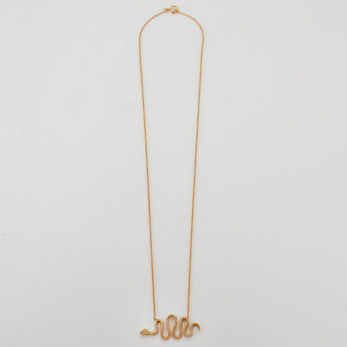 Collier DJULA - Chaîne "Serpent" Diamants Or Jaune 58 Facettes DV0293-1