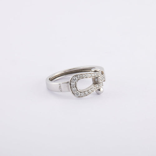 Bague 49 FRED - Bague Force 10 Diamants 58 Facettes DV0010-1