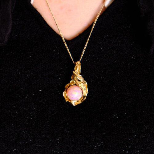 Pendentif GILBERT ALBERT - Ensemble Pendentif Or Jaune et Billes 58 Facettes DV0298-2