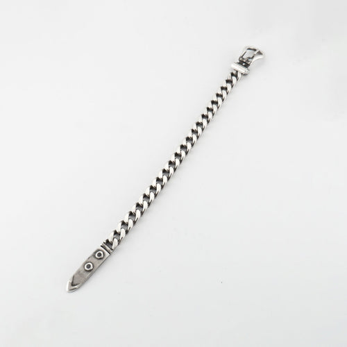 Bracelet HERMES - Bracelet "ceinture" argent 58 Facettes DV0244-1