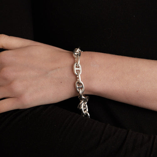 Bracelet HERMES - Bracelet Chaine d'ancre 58 Facettes DV0045-1