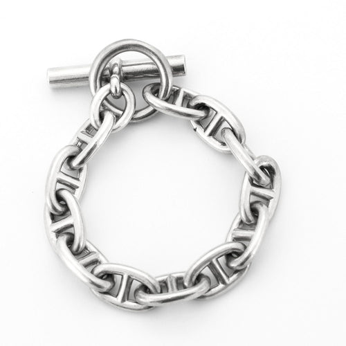 Bracelet HERMES - Bracelet Chaîne D'Ancre 58 Facettes DV0368-6