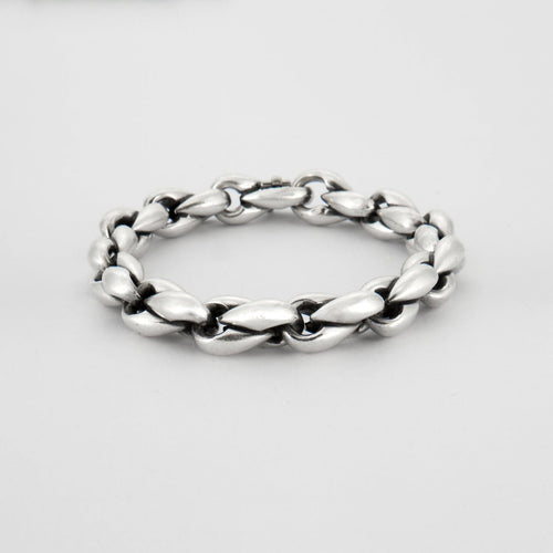 Bracelet HERMES - Bracelet maille épis tressé 58 Facettes DV0266-1