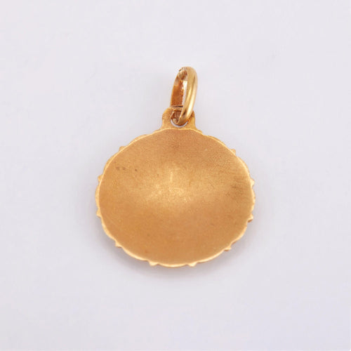 Pendentif Médaille signe astrologique Vierge 58 Facettes DV0004-4