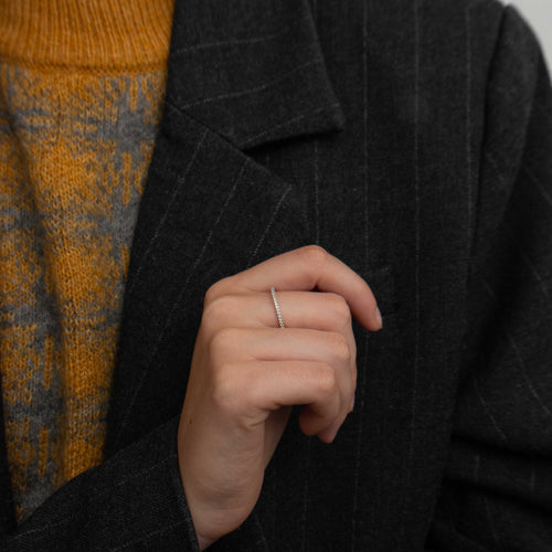 Bague 53 MESSIKA - Alliance EMOTION 58 Facettes DV0168-2