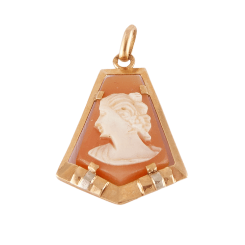 Pendentif Pendentif Camée sur coquillage 58 Facettes DV0055-7