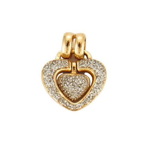 Pendentif Pendentif Coeur Diamants 58 Facettes DV0154-1