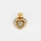 Pendentif Pendentif Coeur Diamants 58 Facettes DV0154-1