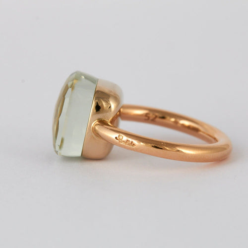 Bague 52 POMELLATO - Bague MAXI Quartz lemon 58 Facettes DV0343-19