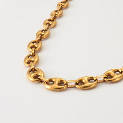 Collier Sautoir maillons Grains de café 58 Facettes DV0178-7