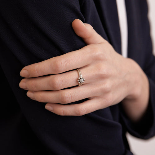 Bague 50 TIFFANY & Co Par Paloma Picasso - Bague florale 58 Facettes DV0041-1